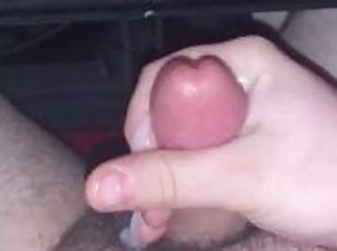 masturbation, amatör, gigantisk-kuk, tonåring, juckande, pov, sprut, ensam, vit, kuk