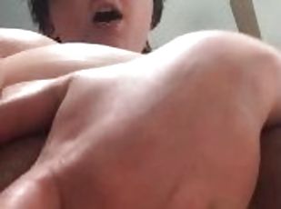 cona-pussy, esguincho, amador, adolescente, pov, sozinho