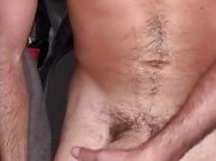 papa, masturbation, public, amateur, ejaculation-sur-le-corps, énorme-bite, gay, cam, voyeur, voiture