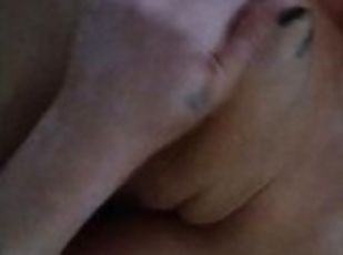 masturbación, coño-pussy, amateur, madurita-caliente, a-solas, húmedo, tatuaje