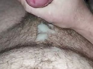 masturbation, giclée, amateur, ejaculation-sur-le-corps, énorme-bite, branlette, solo, réalité, bite