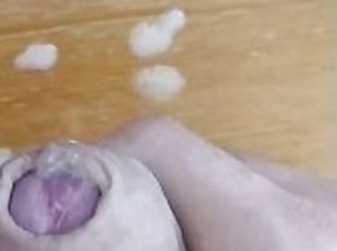 svær, onani, amatør, cumshot, stor-pikk, handjob, pov, utrolig, alene, pikk