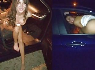 masturbation, en-plein-air, chatte-pussy, femme, amateur, milf, maison, couple, voiture, salope