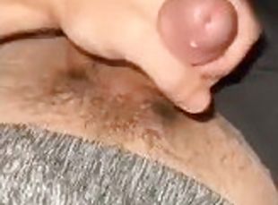 masturbation, amateur, énorme-bite, branlette, secousses, ejaculation, solo, bite