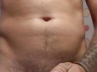 énorme, masturbation, amateur, ejaculation-sur-le-corps, énorme-bite, gay, branlette, secousses, ejaculation, solo