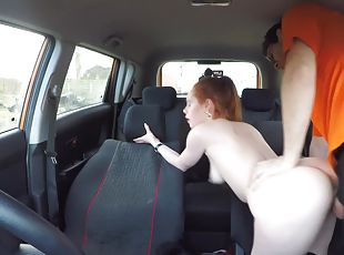 Redhead slut Ella Hughes gets what she wanted