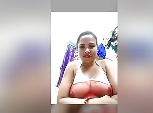 tetas-grandes, amateur, indio, webcam, tetas, a-solas, morena