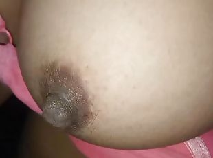 gros-nichons, énorme, amateur, drôle, seins, solo