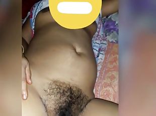 gros-nichons, poilue, chatte-pussy, amateur, indien, point-de-vue, seins