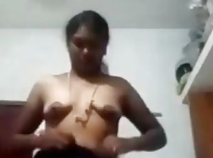 amateur, indien, décapage, webcam, solo, brunette