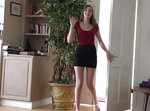 Perfect footjob teen