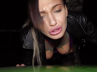 Tattooed Horny Minx Night Time Fuck With Adel Asanty