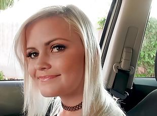 muschi, blasen, junge, schwer, auto, gesichtspunkt, junge18, blondine, süße, petite