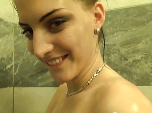 baignade, amateur, babes, ados, maison, jeune-18, naturel, belle, douche, solo