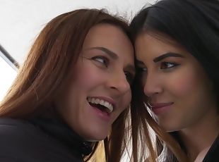 orgasmi, amatööri, lesbo-lesbian, hieronta, suuteleminen