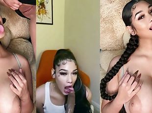 gros-nichons, amateur, babes, fellation, latina, trio, géant