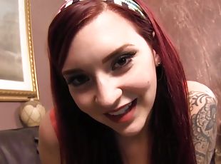 redhead teen  - Amber Ivy - pov