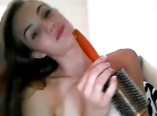 masturbation, horny, webcam, fétiche, solo, insertion, sucer