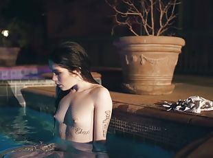 amateur, babes, novia, piscina, tatuaje, polla, tetitas