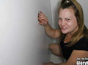 hardcore, gloryhole, blond, oral, påklædt-sex