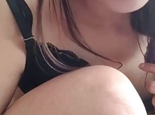 masturbieren, anal-sex, spielzeug, schwer, brunette