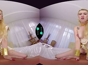 Sultry minx VR aphrodisiac sex scene