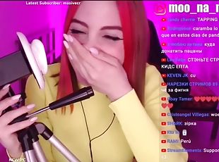 M00na Ear Lick ASMR stream