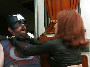 Assvengers Porn Parody with Marsha May