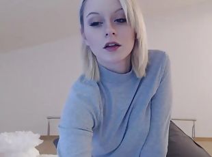 Warm Teen Shows Off And Masturbates