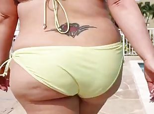 büyük-göğüsler, derleme, dolgun-güzel-kadın, kıç-butt, bikini