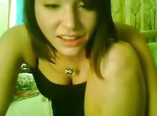 Naughty Teen Masturbates In Front Of The Camera