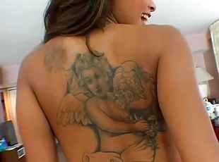 babes, primera-persona, impresionante, tatuaje, polla