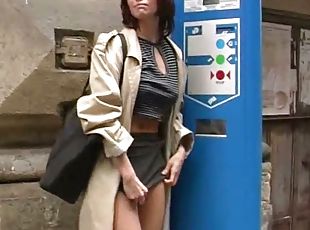 masturbation, en-plein-air, public, chatte-pussy, amateur, jeune-18, douce, solo, réalité