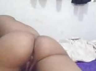 cul, amateur, anal, ébène, latina