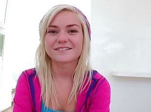 doggy, muschi, anal-sex, blasen, schwer, pornsterne, paar, fingerspiele, gesichtspunkt, blondine