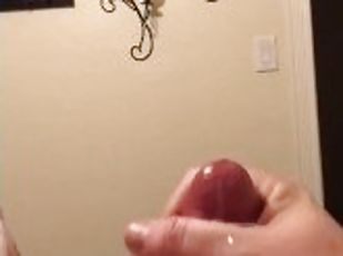 masturbation, amateur, ejaculation-sur-le-corps, branlette, point-de-vue, ejaculation, solo