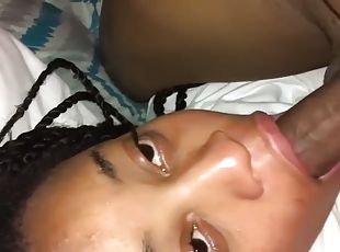 Ebony blowjob