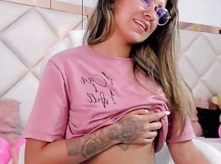 traseiros, teta-grande, pai, masturbação, babes, latina, puta-slut, excitante, webcam, rabo