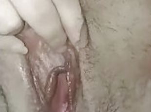 Fingering wet pussy