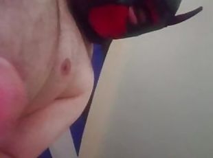 masturbation, amateur, ejaculation-sur-le-corps, énorme-bite, gay, branlette, joufflue, secousses, horny, coquine