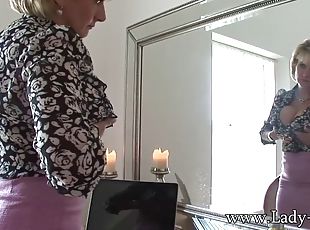 énorme, masturbation, milf, jouet, blonde, cougar