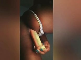 masturbation, amateur, ébène, black, brésil, double, solo, réalité, pénétrante