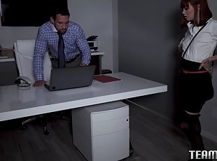 غروس, مكتب-office, كس-pussy, شرج, لسان, قذف-على-الجسم, متشددين, زوجين, سمينة-و-جميلة, بالإصبع