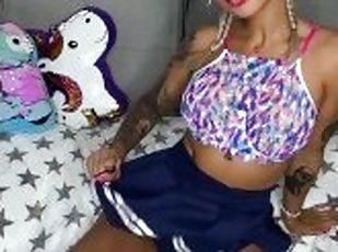 teta-grande, amador, brinquedo, loira, hentai, fetiche, sozinho, tatuagem