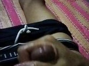 asia, mastubasi, amatir, cumshot-keluarnya-sperma, penis-besar, remaja, sentakkan, seorang-diri, penis