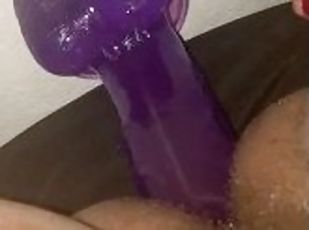 immens, monster, dilettant, anal-sex, spielzeug, gesichtspunkt, dildo, allein