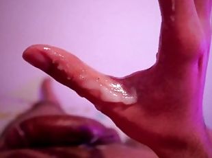 masturbation, orgasme, pisser, ejaculation-sur-le-corps, énorme-bite, secousses, point-de-vue, ejaculation, solo, bite