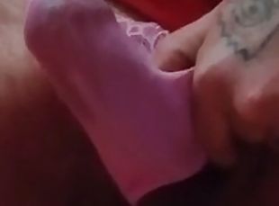 masturbation, amateur, ejaculation-sur-le-corps, gay, joufflue, culotte, ejaculation, lingerie, fétiche, tatouage