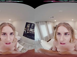 doggy-style, tonåring, creampie, pov, blond, små-bröst