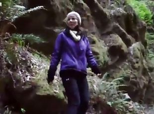 A woodland walk with my stepmom